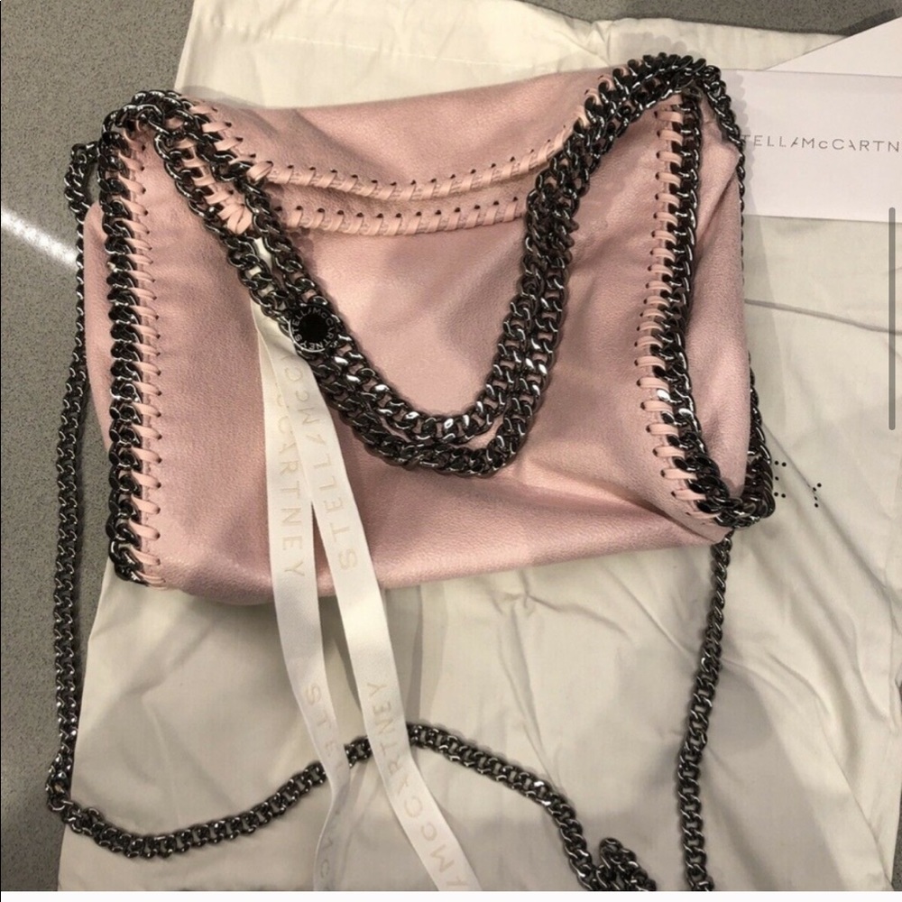 ISO STELLA MCCARTNEY LIGHT PINK FALABELLA MINI